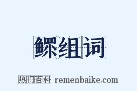 鳏组词是什么意思的图片